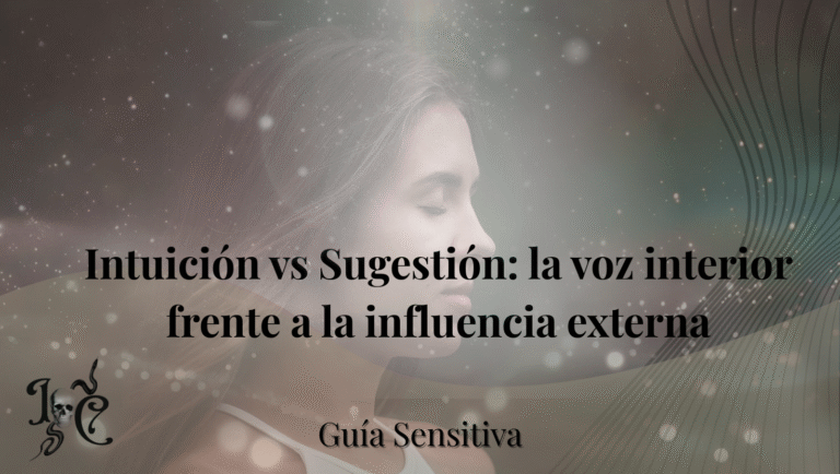 Intuición vs Sugestión: la voz interior frente a la influencia externa